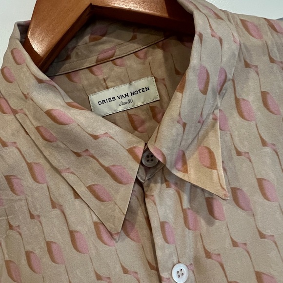 DRIES VAN NOTEN
Printed Satin Shirt - Picture 7 of 8